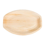 Fiesta Compostable Palm Leaf Oval Plates 360mm (100 Pack)
