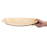Fiesta Compostable Palm Leaf Oval Plates 360mm (100 Pack)