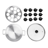 Vogue Aluminium Egg Poacher 35cm