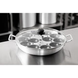 Vogue Aluminium Egg Poacher 35cm