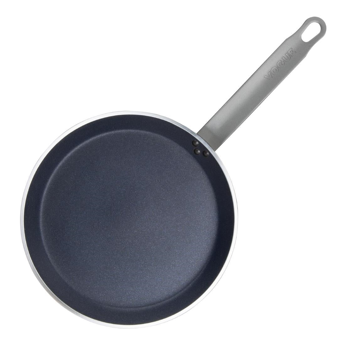 Vogue Aluminium Non-stick Teflon Platinum Plus Crepe Pan 26cm