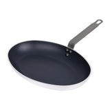 Vogue Aluminium Non-Stick Teflon Platinum Plus Oval Frying Pan 36cm
