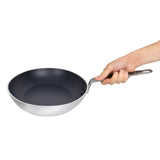 Vogue Aluminium Non-Stick Teflon Platinum Plus Oval Frying Pan 36cm