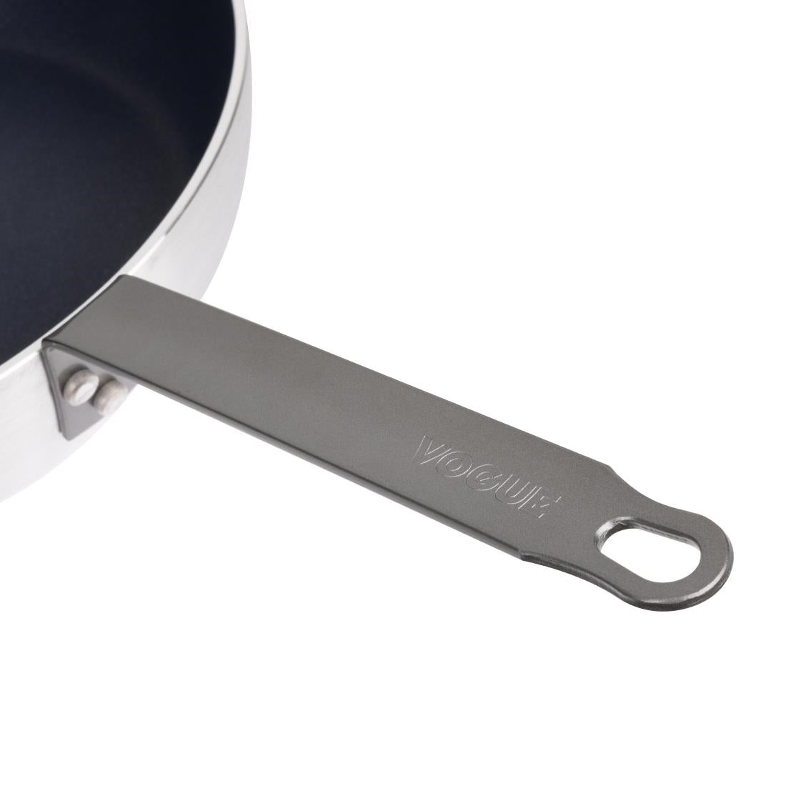 Vogue Aluminium Non-stick Teflon Platinum Plus Sauté Pan 319mm