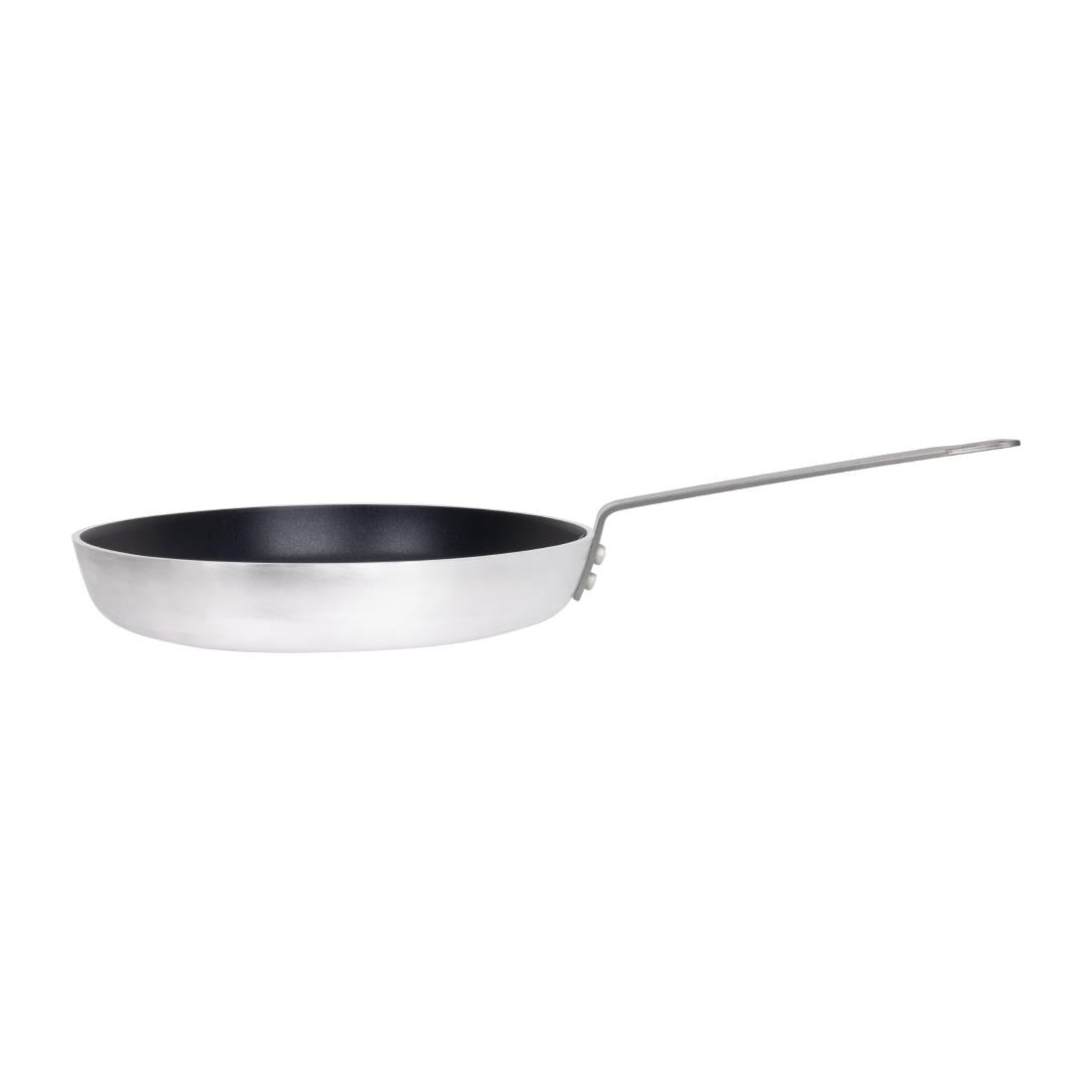 Vogue Aluminium Non-stick Teflon Platinum Plus Oval Frying Pan 40cm
