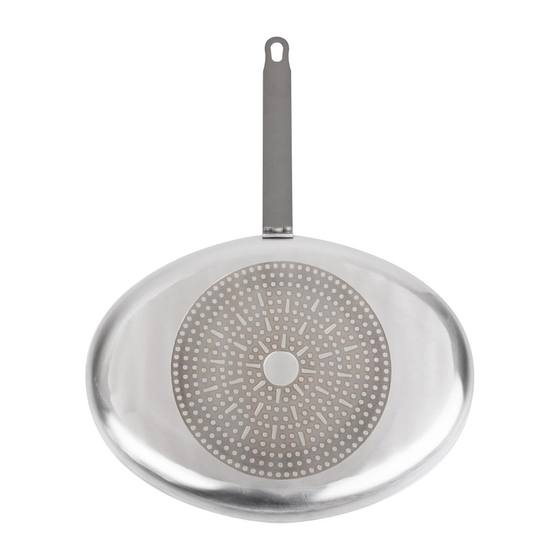 Vogue Aluminium Non-stick Teflon Platinum Plus Oval Frying Pan 40cm