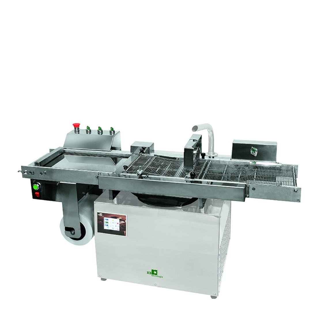 ICB Technologies Chocolate Enrobing Belt for 11kg Chocotemper Countertop Tempering Machine 14.1.EBTOP