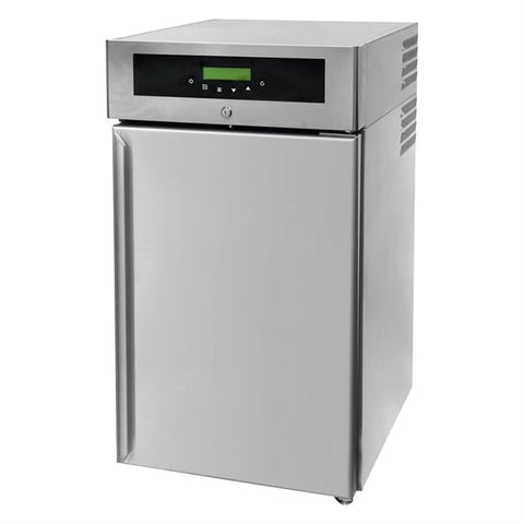 ICB Technologies Chocolate Fridge with Steel Door 135Ltr