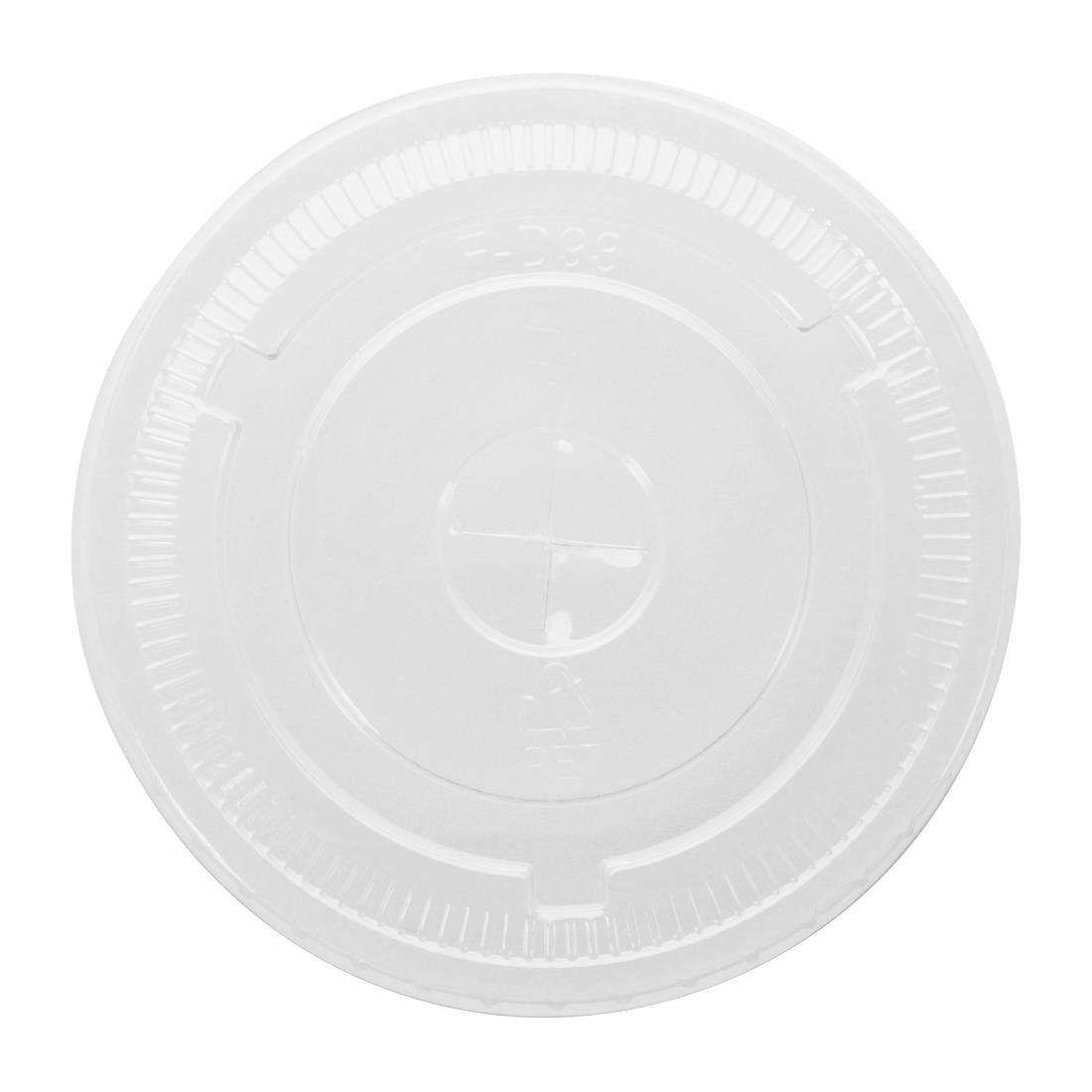 Fiesta Recyclable rPET Flat Lids for 12/16/20oz Cups (400 Pack)