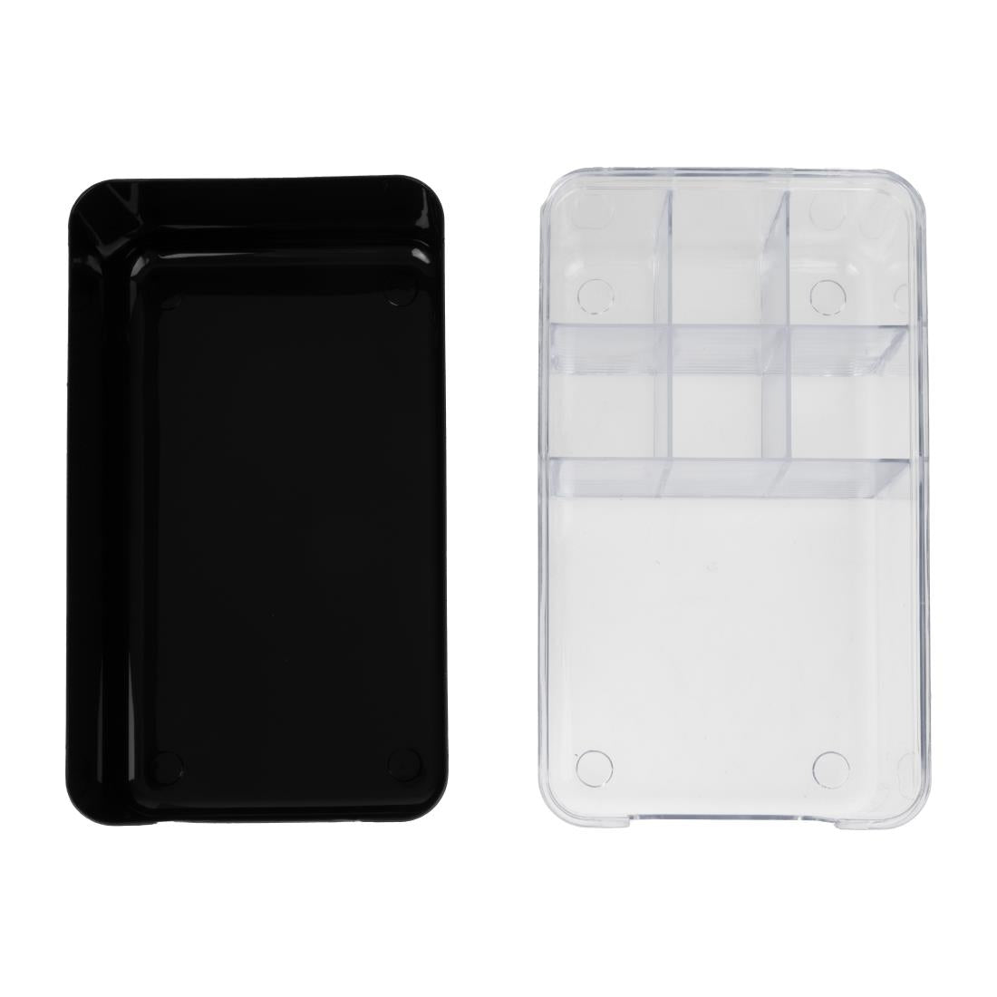 Olympia Kristallon Bar Caddy Black ABS