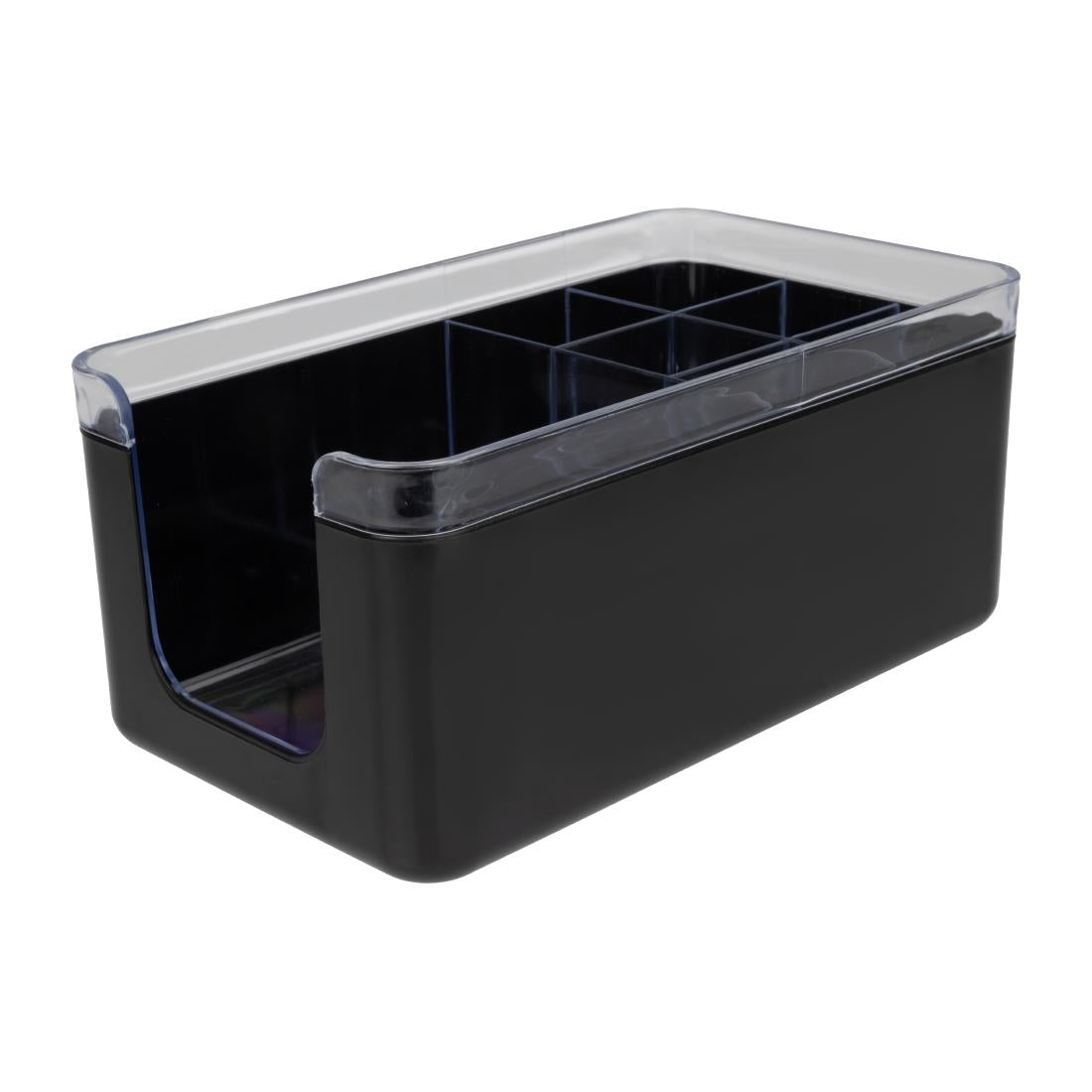 Olympia Kristallon Bar Caddy Black ABS