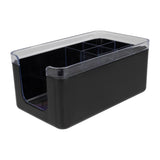 Olympia Kristallon Bar Caddy Black ABS
