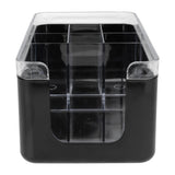 Olympia Kristallon Bar Caddy Black ABS