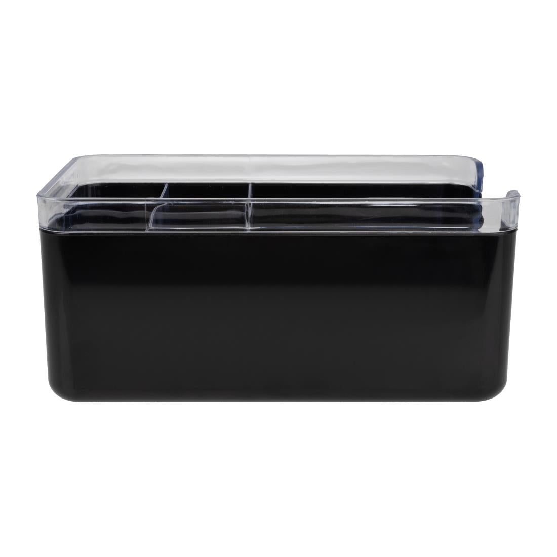 Olympia Kristallon Bar Caddy Black ABS