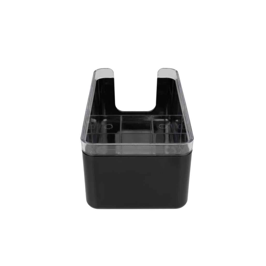 Olympia Kristallon Bar Caddy Black ABS