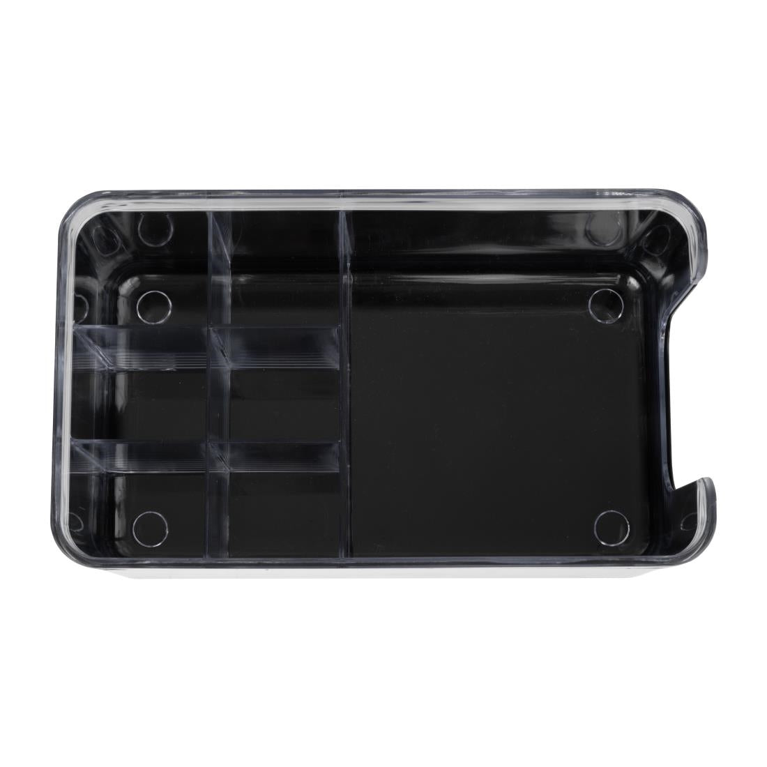 Olympia Kristallon Bar Caddy Black ABS