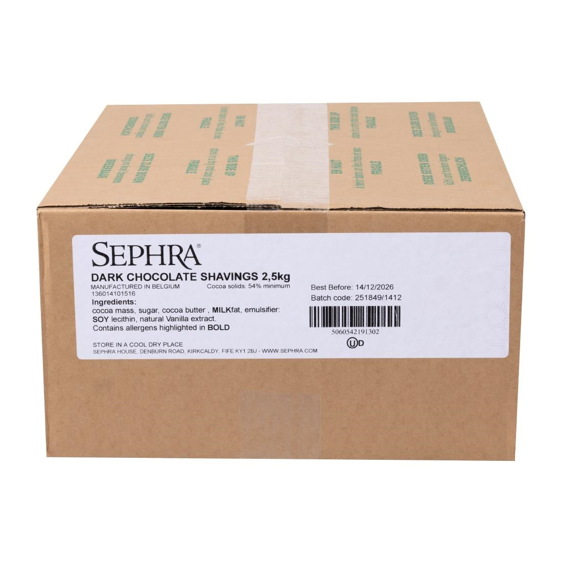 Sephra Dark Chocolate Shavings 2.5kg