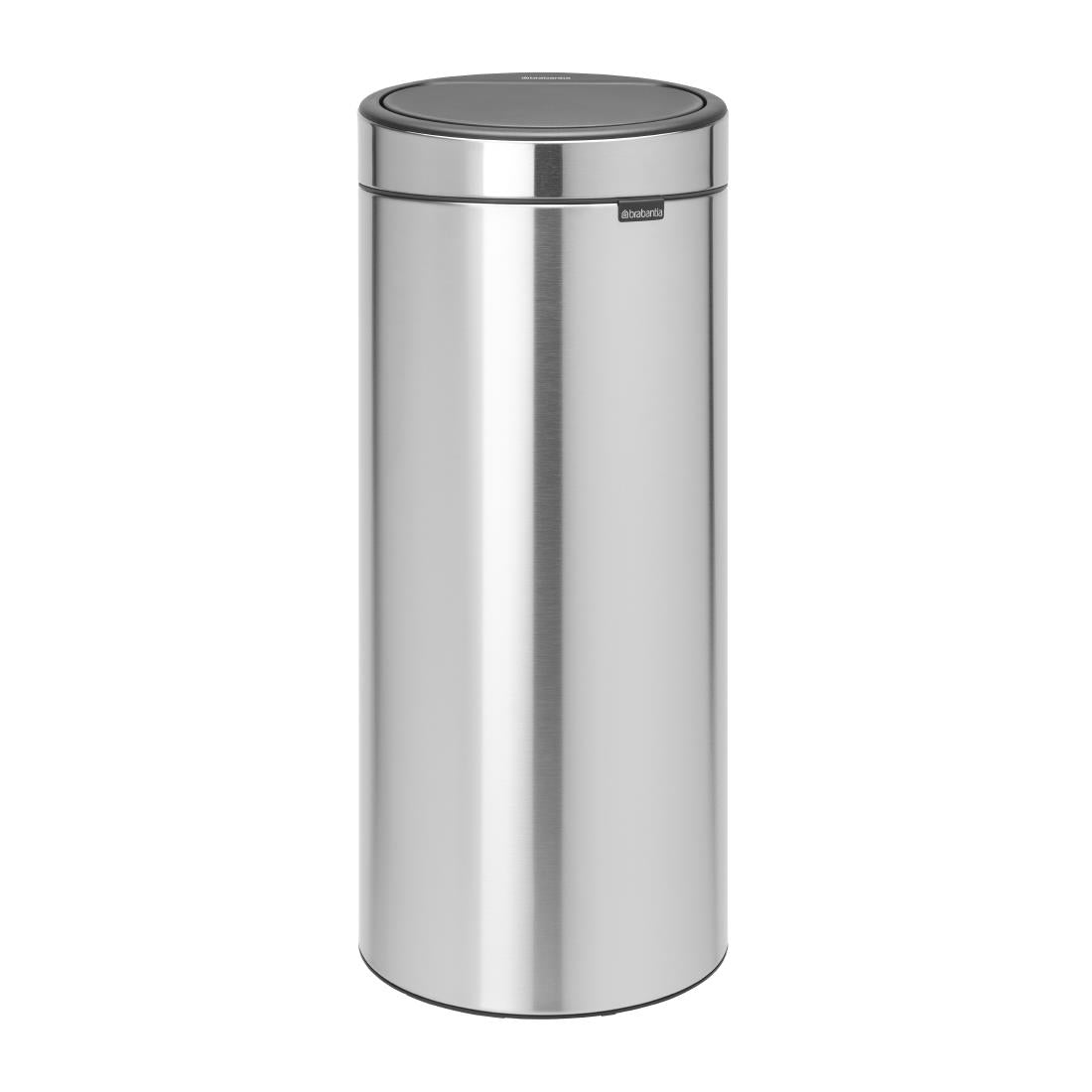 Brabantia Touch Bin Matt Steel 30Ltr