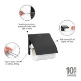 Brabantia Renew Toilet Roll Holder Matt Black