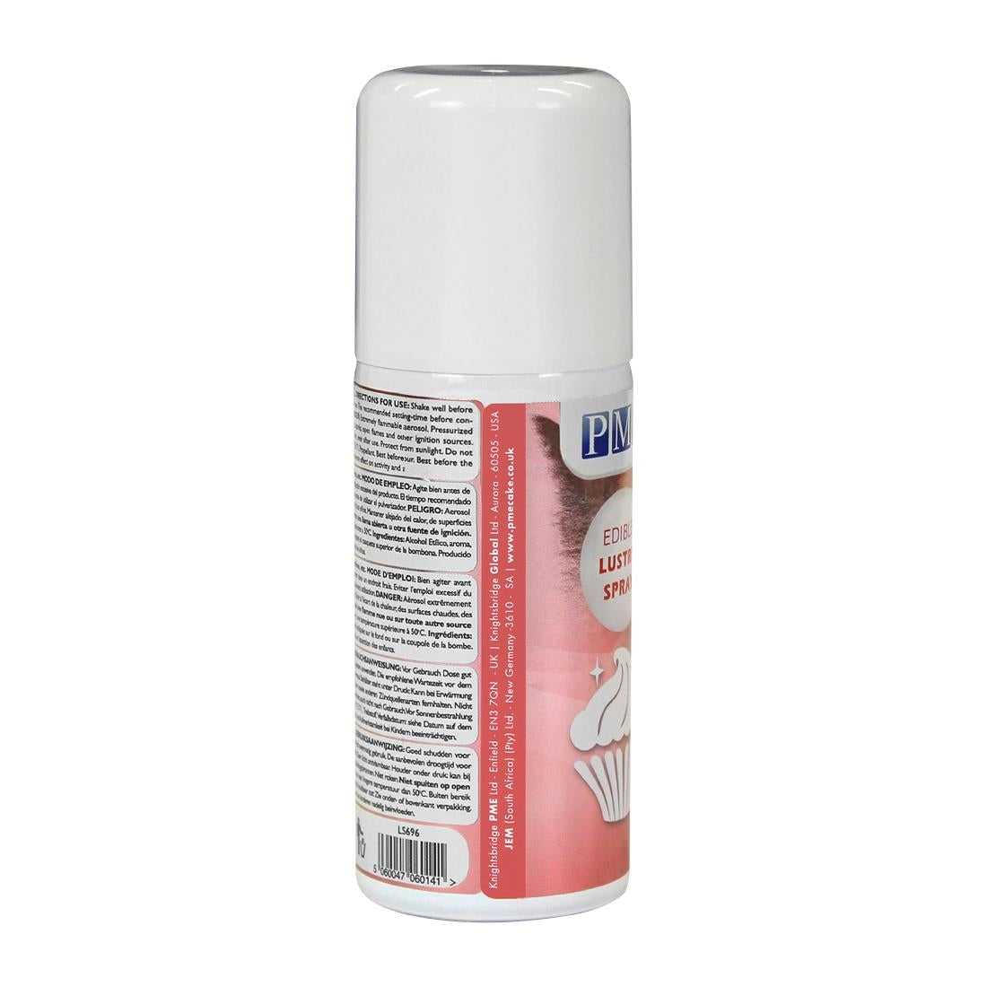 PME Edible Lustre Spray 100ml - Pink