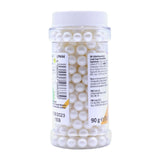 PME Large Sugar Pearls 90g - White