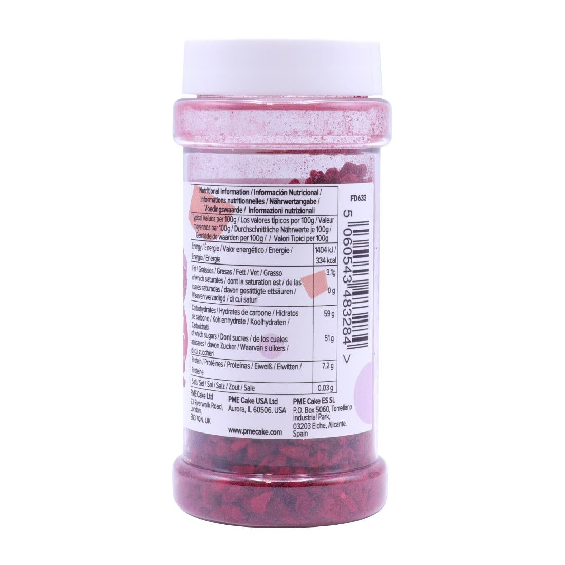 PME Freeze Dried Raspberry Pieces 12g