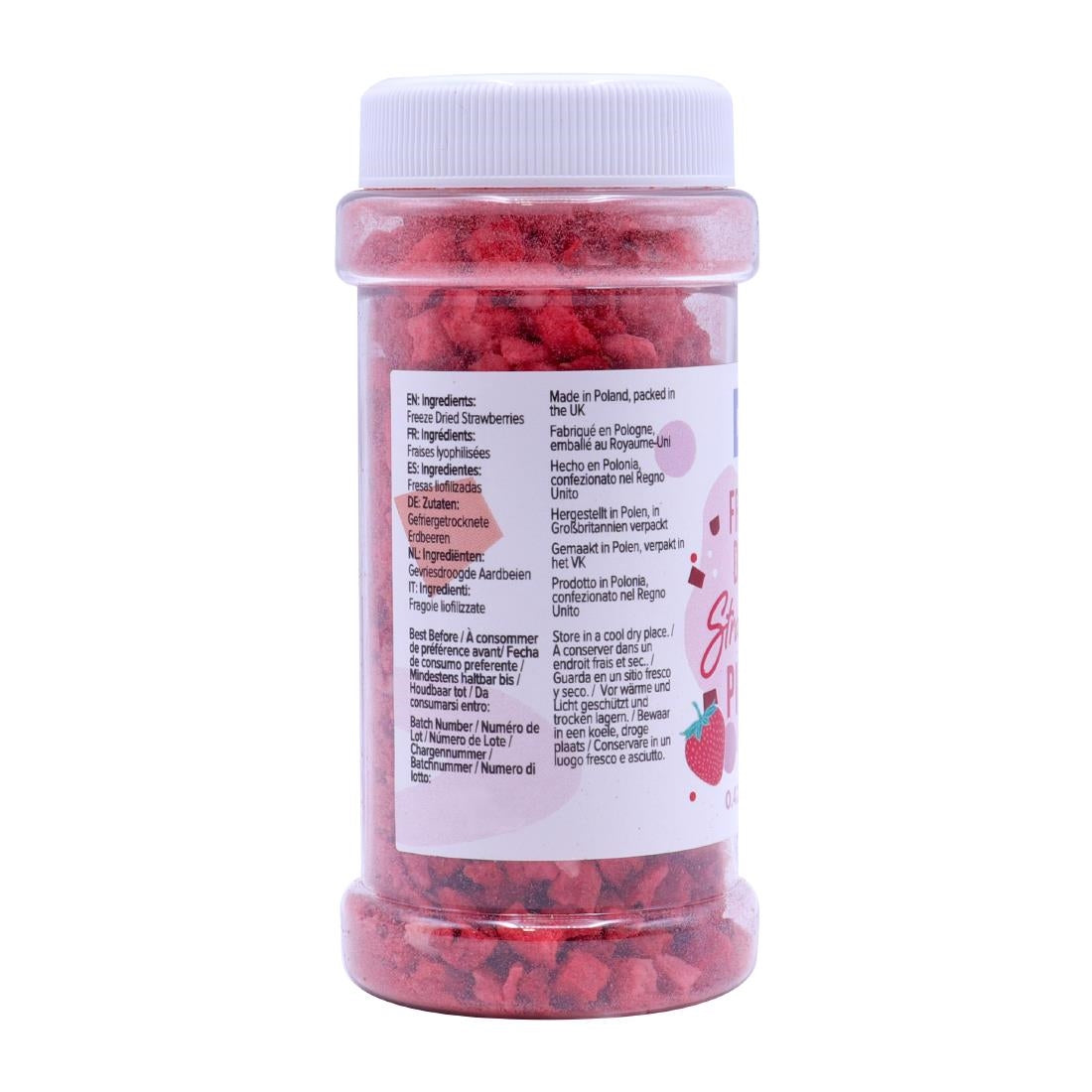 PME Freeze Dried Strawberry Pieces 12g