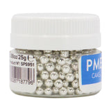 PME Silver Sugar Pearls 4mm
