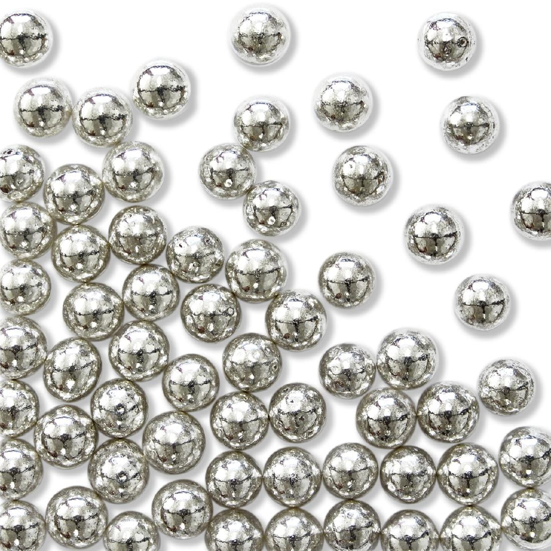 PME Silver Sugar Pearls 6mm