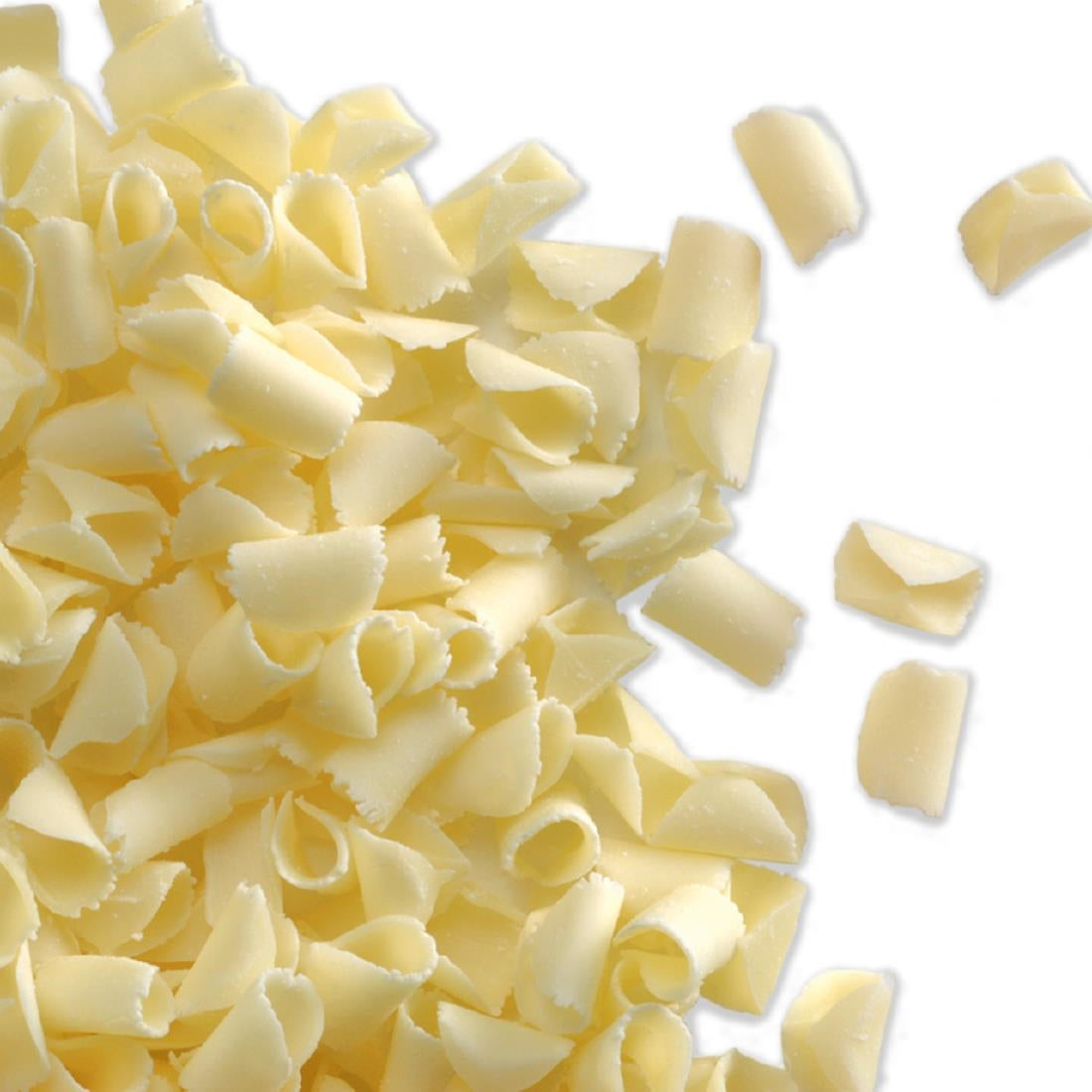 PME Chocolate Curls White Chocolate 85g