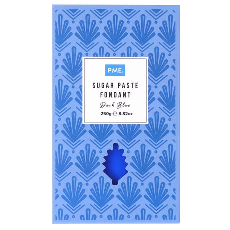 PME Sugar Paste Fondant Dark Blue 250g