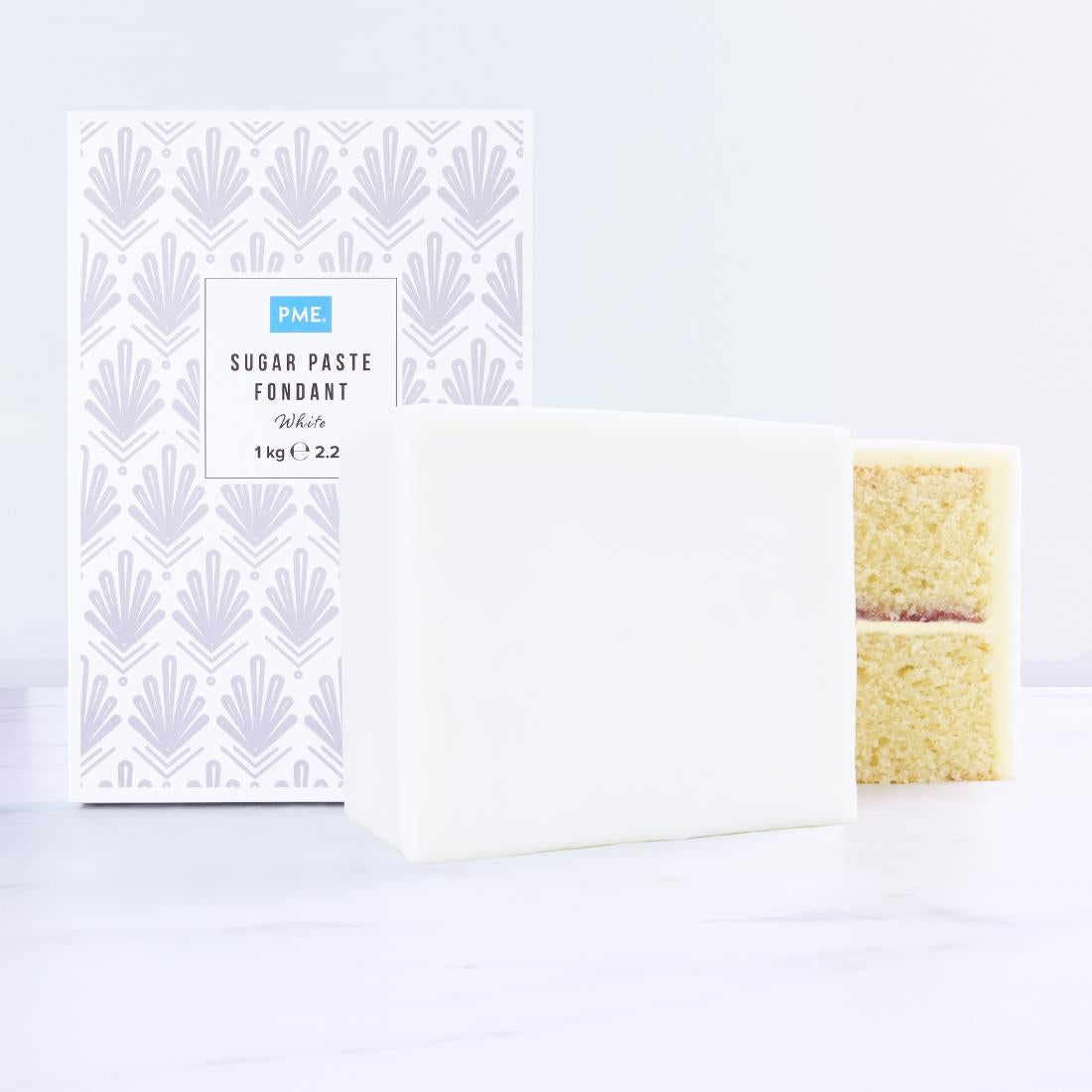 PME Sugar Paste Fondant White 1kg