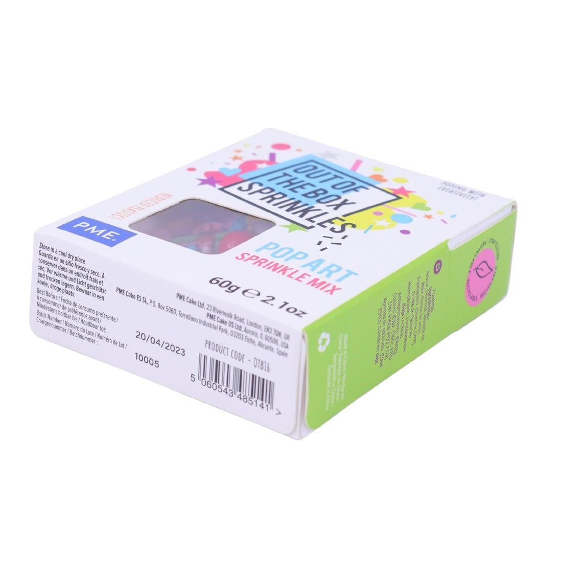 PME Out the Box Pop Art Sprinkle Mix 60g