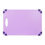 Hygiplas Commercial Grip Chopping Board Purple 458x306mm