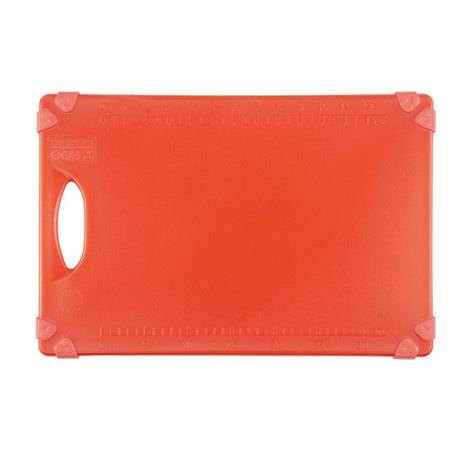 Hygiplas Commercial Grip Chopping Board Red 458x306mm