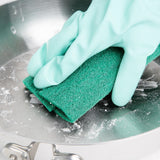 Jantex Green 100% Recycled Scouring Pads 9x6" (10 Pack)