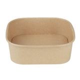 Fiesta Recyclable Square Container Bases 1000ml (300 Pack)