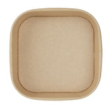 Fiesta Recyclable Square Container Bases 1000ml (300 Pack)