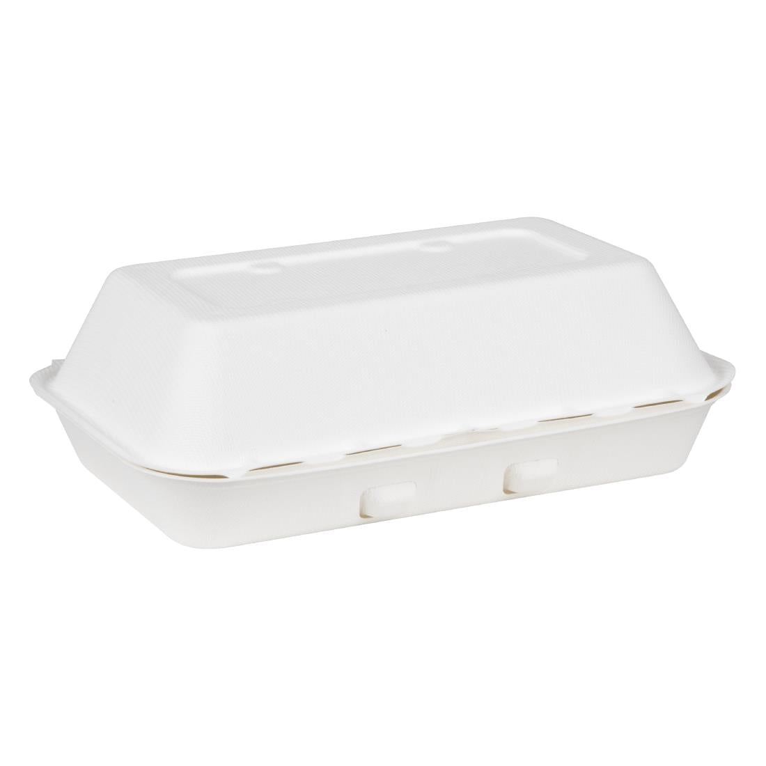 Fiesta Compostable Bagasse Food Containers 9x6" (200 Pack)