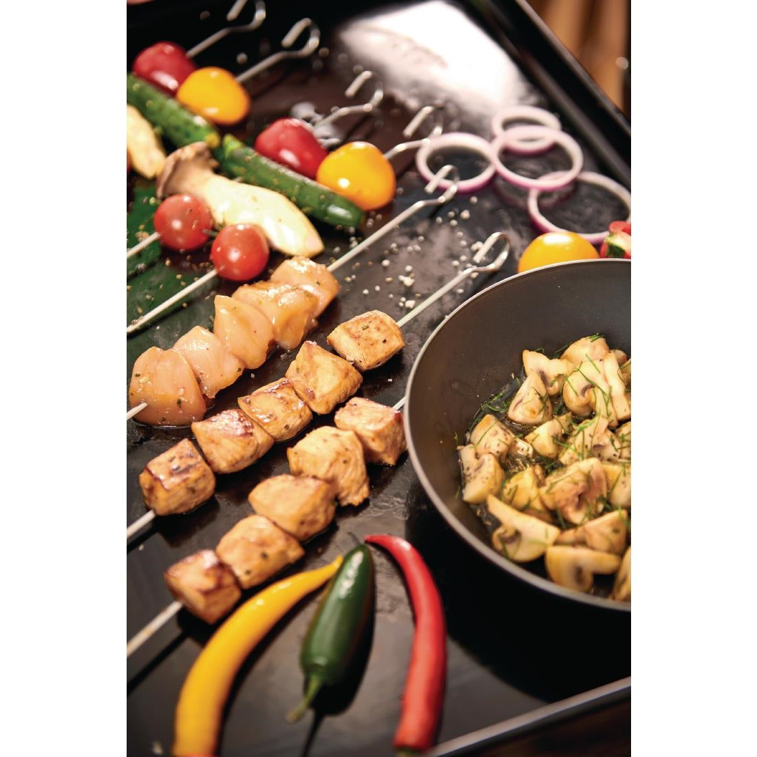 De Buyer Stainless Steel Skewers 400mm (10 Pack)