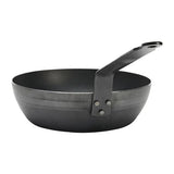 De Buyer Blue Carbon Steel Deep Round Pan 24cm