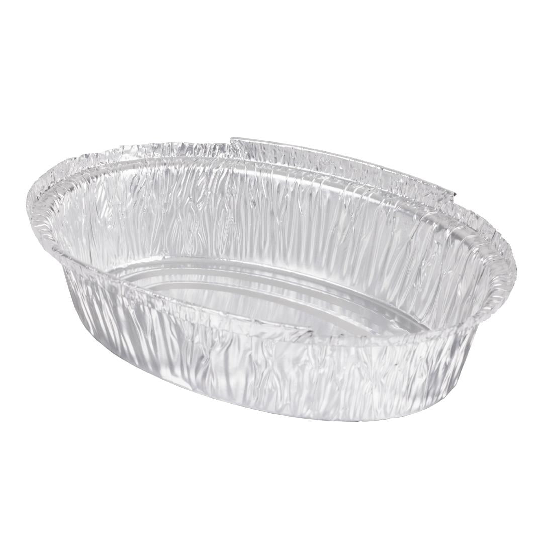 Fiesta Recyclable Foil Oval Containers 500ml (200 Pack)