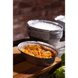Fiesta Recyclable Foil Oval Containers 500ml (200 Pack)
