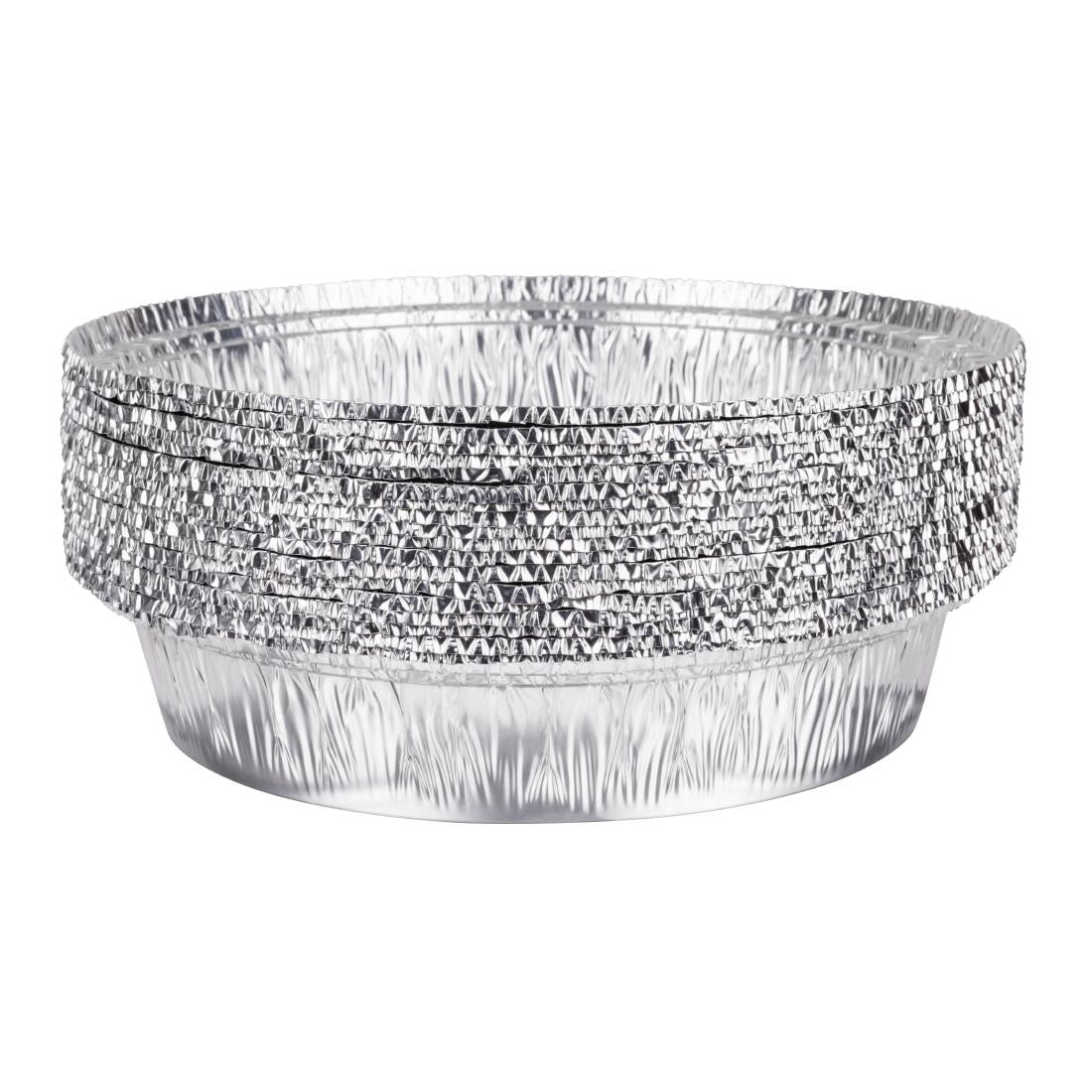 Fiesta Recyclable Foil Round Container 8" (200 Pack)