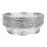 Fiesta Recyclable Foil Round Container 8" (200 Pack)