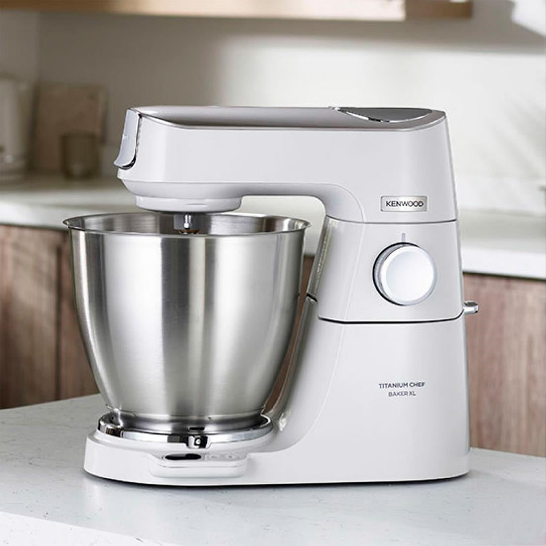 Kenwood Titanium Chef Baker Stand Mixer White XL KVL65.001WH