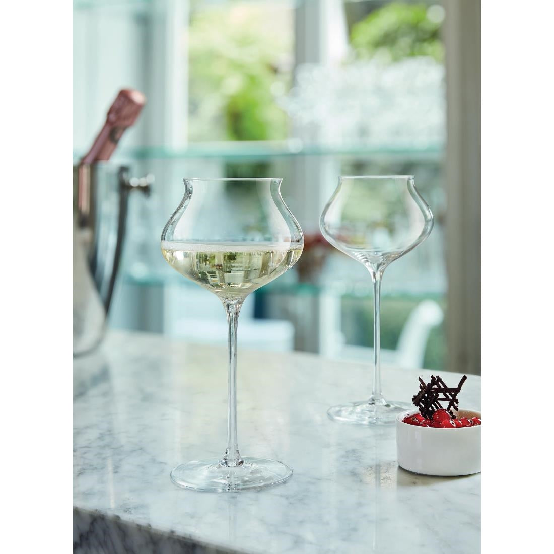 Arcoroc Macaron Fascination Champagne Flutes 300ml (24 Pack)