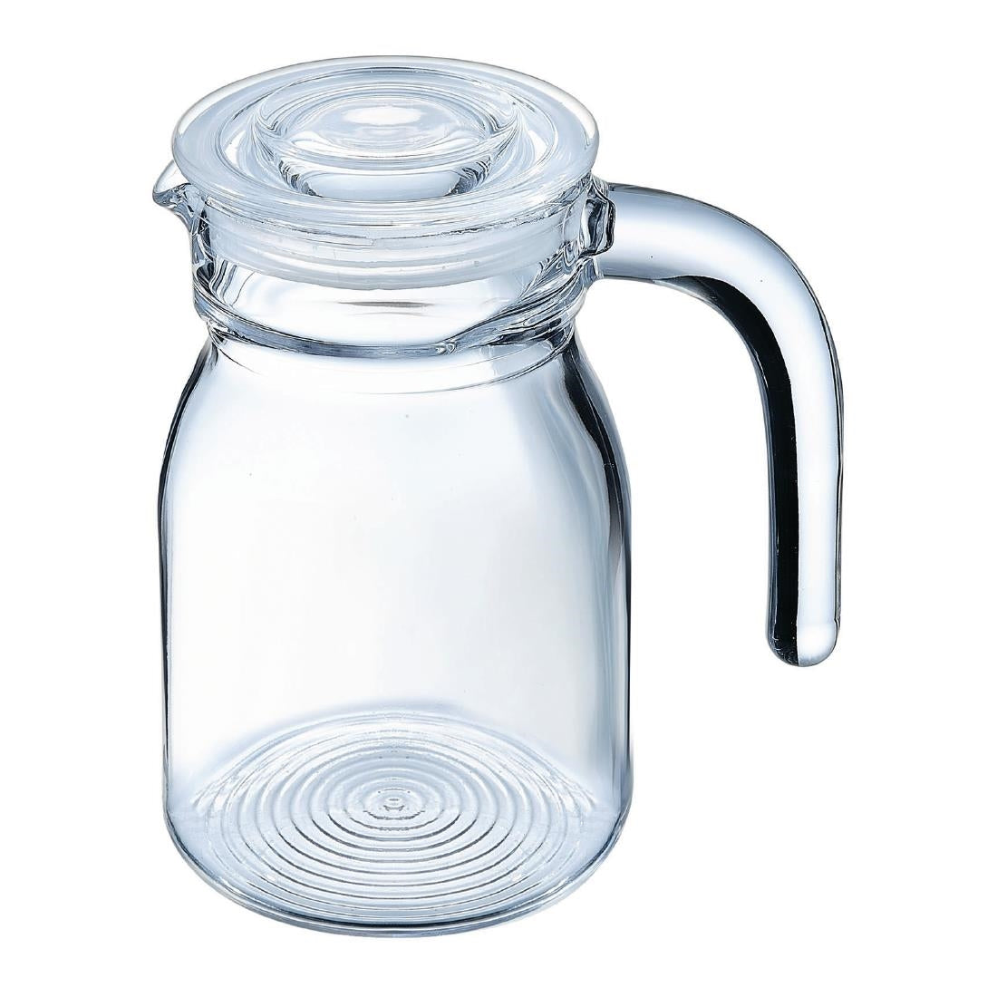 Arcoroc Spring Jugs with Glasses Lid 500ml (12 Pack)