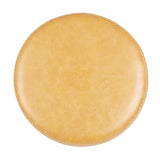 Bolero Brooklyn PU High Bar Stool - Caramel