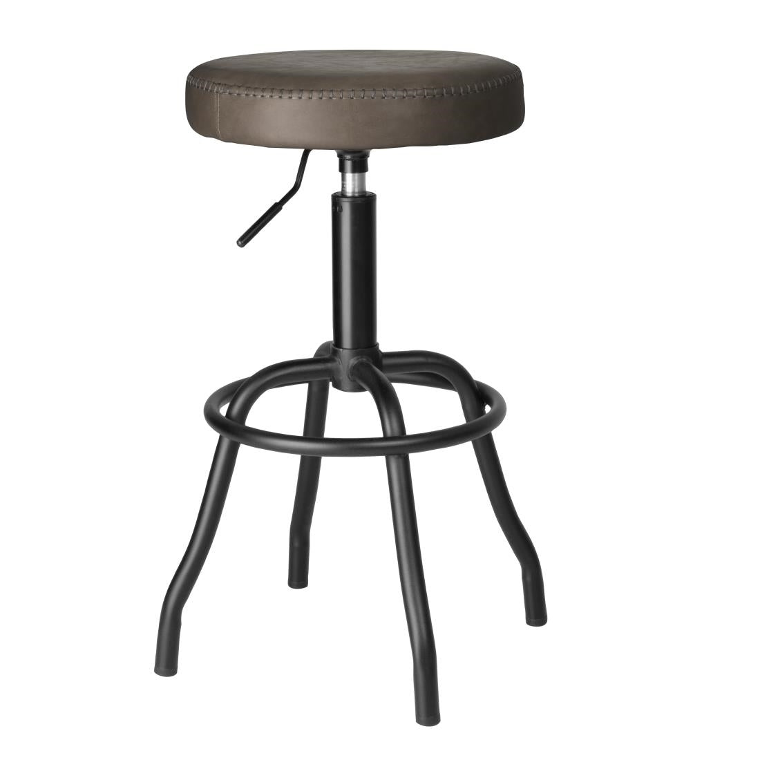 Bolero Brooklyn PU High Bar Stool - Mocha